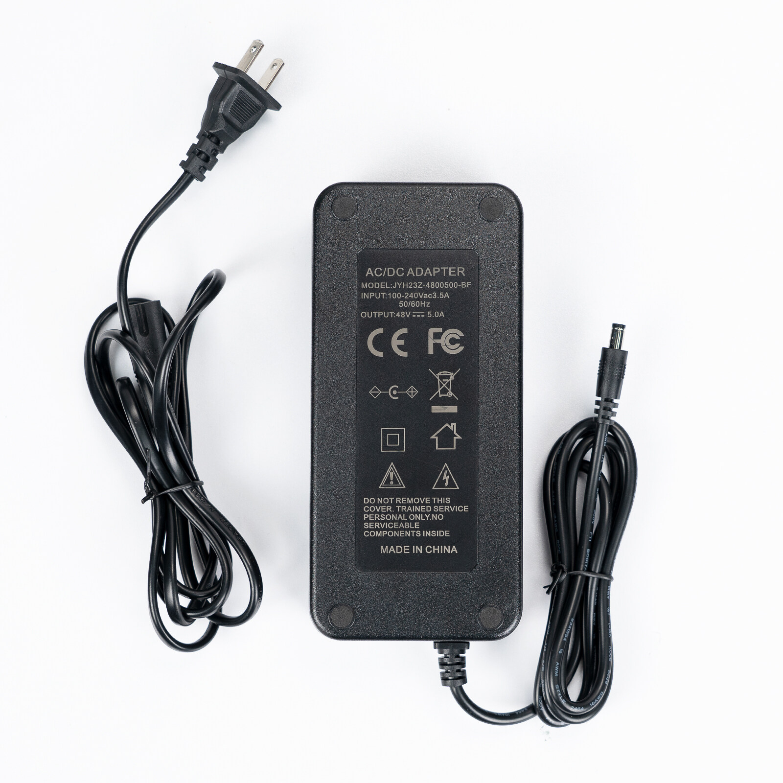 Fosi Audio 48V 5A DC Power Supply Charger Home Theater Amplifier Power Adapter For Digital Audio Power Amplifier Input 100-240V UK Plug