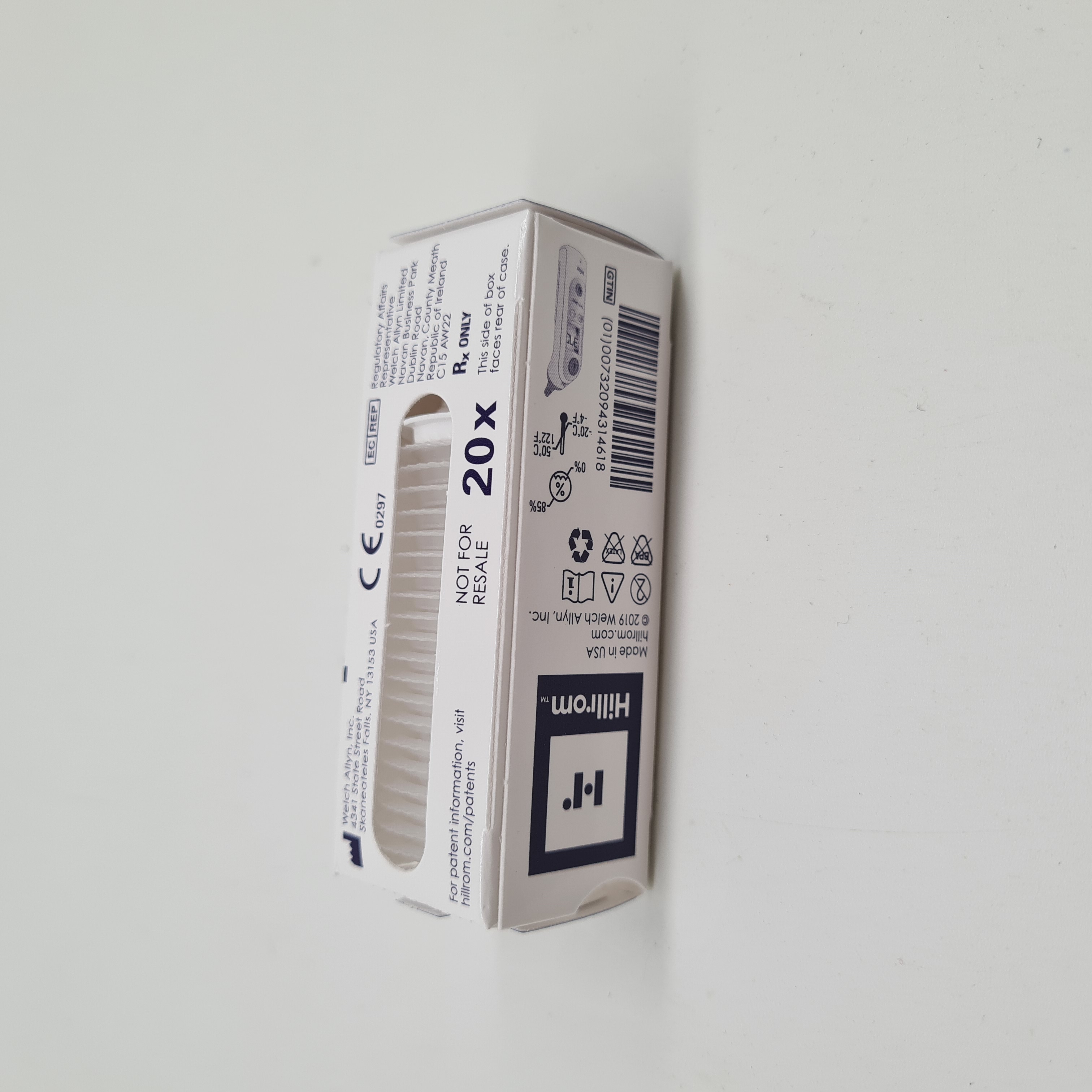 Hillrom brand Thermometer Probe Lens Filters Ear Cover Cap designed for Braun ThermoScan Thermometer (Ready Stock) [SG SELLER]