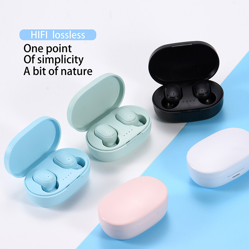 Vitog E6S A6S TWS Wireless Bluetooth Headphone with Mic,Touch Control Noise Cancelling Wireless Earbuds for Smartphone,HD Stereo Bluetooth Headset Waterproof Bluetooth Earphone for iphone Xiaomi Huawe