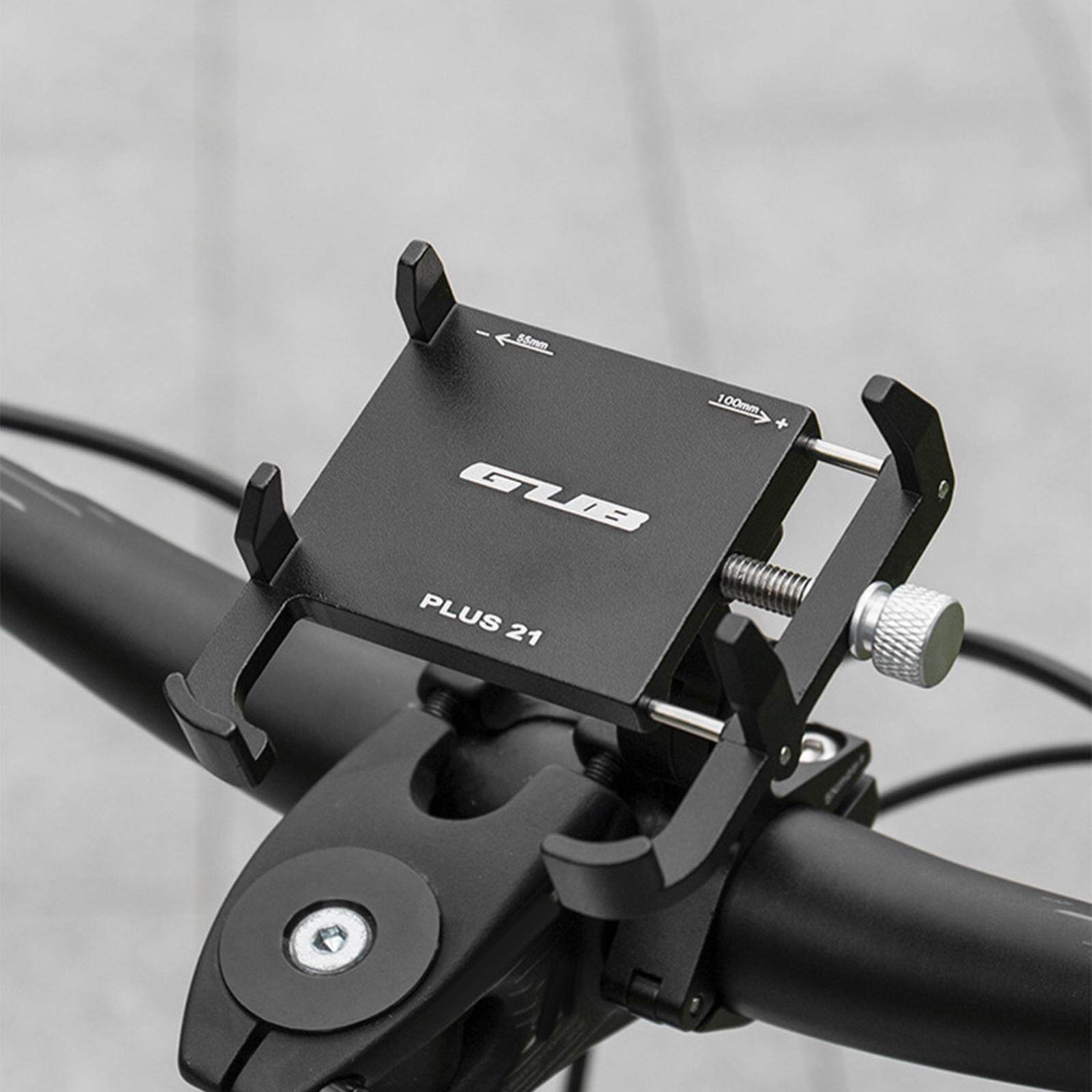 milageto Bike Phone Mount Detachable Aluminum Alloy for Cycling Accessories Stroller